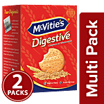 McVitie's Digestive Wholewheat Biscuits 253.3 g (Multipack) (Pack of 2)
