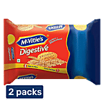 McVitie's Digestive High Fibre Biscuits 2 x 400 g (Multipack)