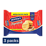 McVitie's Digestive High Fibre Biscuits 3x959.1 g (Multipack)