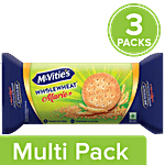 McVitie's Wholewheat Marie Biscuits 3 x 195 g Multipack