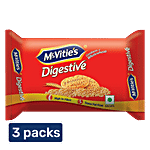 McVitie's Digestive Biscuits 3x200 g (Multipack)