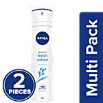 Nivea Fresh Natural Ocean Extracts Deodorant - For Women 2x200 ml Multipack