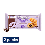 Bauli Moonfils - Choco Cream, Centre Filled Puff Rolls, Italian Recipe, Soft-Delicious 2x45 g Multipack