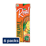 Real Fruit Power Juice - Pineapple 6x180 ml (Multipack)