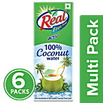 Real Activ Coconut Water/Nariyal Pani 6 x 200 ml (Multipack)