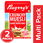 Bagrry's Crunchy Muesli 2 x 200 g Multipack