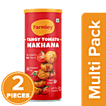 Farmley Tangy Tomato Roasted Makhana 2 x 77 g (Multipack)