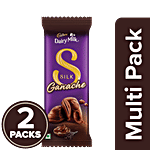 Cadbury Dairy Milk Silk Ganache Chocolate Bar 2x137 g (Multipack)