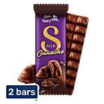 Cadbury Dairy Milk Silk Ganache Chocolate Bar 2x137 g (Multipack)