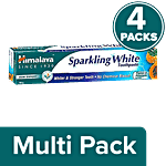 Himalaya Sparkling White Toothpaste 4x150 g Multipack