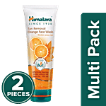 Himalaya Tan Removal Orange Face Wash 2x100 Multipack