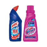 bb Combo Vanish All In One Liquid Detergent,400ml + Harpic Toilet Cleaner,Original 1L Combo 2 Items