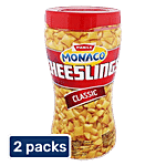 Parle Monaco Cheeslings - Classic 2 x 150 g Multipack