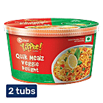 Sunfeast YiPPee! Quik Mealz Veggie Delight Instant Noodles 2x70 g (Multipack)