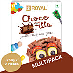 bb Royal Multigrain Choco Fills - Double Chocolaty 2x250 g Breakfast Cereal Multipack