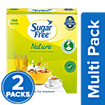 Sugar Free Natura Low Calorie Sweetener 2x100 Sachet Multipack
