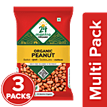 24 Mantra Organic Raw Peanut 3x500 g Multipack