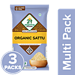 24 Mantra Organic Sattu Atta 3x500 g Multipack