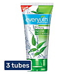 Everyuth Naturals Purifying Neem Face Wash 3 x 150 g Multipack