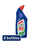 Harpic Disinfectant Toilet Cleaner Liquid - Jasmine 3x1 L Multipack