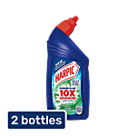 Harpic Disinfectant Toilet Cleaner Liquid - Jasmine, Removes Dirt & Stains 2x500 ml Multipack
