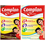 Complan Nutrition Drink - Chocolate Flavour 1 Kg + Creamy Classic Flavour 500 g Combo 2 Items