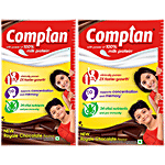 Complan Nutrition Drink - Chocolate Flavour 1 Kg + Chocolate Flavour-Refill 500 g Combo 2 Items