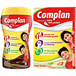 Complan Nutrition&Nutrition Drink-2X Faster Growth-Chocolate 1 Kg + Pista Badam Flavour 500 g Combo 2 Items