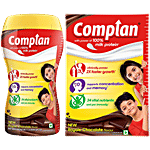 Complan Nutrition Drink - Chocolate Flavour 1 Kg +Chocolate Flavour-Refil 500 g Combo 2 Items