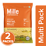 Mille Unpolished Foxtail Millet 2 x 500 g Multipack