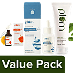 Plum 15% Vitamin C Serum,30ml + Green Tea Face Wash,75ml + Green Tea Moisturizer,50ml Combo 3 Items