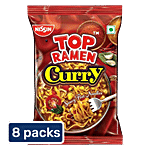 Top Ramen  Curry Instant Noodles 8 x 70 g Multipack