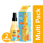 Plum Bodylovin Trippin Mimosas Body Mist Infused With Aloe Vera Vegan Cruelty Free 2X150 ml Multipack