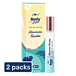 Plum BodyLovin' Hawaiian Rumba Deodorant Roll-On - Lactic Acid & Green Tea Extract 2X50 ml Multipack