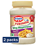 Dr.Oetker FunFoods Garlic Veg Mayonnaise 2x250 g (Multipack)