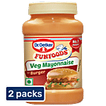Dr.Oetker FunFoods Burger Veg Mayonnaise 2x250 g (Multipack)
