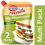 Dr.Oetker FunFoods Original Veg Mayonnaise 2x800 g (Multipack)
