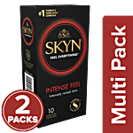 SKYN Premium Condoms - Intense Feel, Non-latex 2 x 10 pcs (Multipack)