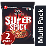 NONGSHIM Shin Red Super Spicy Noodles 2 x 120 g Multipack