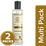 Khadi Natural Herbal Pure Rose Water Skin Toner 2x210 ml Multipack
