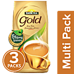 Tata Tea Gold Tea With Gently Rolled Long Leaves 3 x 500 g (Multipack)