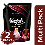 Comfort Perfume Deluxe Fabric Conditioner - Desire 2 x 2 L Multipack