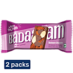 The Whole Truth Badaam Chocolate Bar 2x28 g Multipack