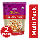 bb Royal Cashew/Godambi - Whole,Standy Ziplock Pouch 500 g (Pack of 500x2)