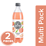 Paper Boat Zero Sparkling Water - Peach 2 x 600 ml Multipack