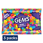 Cadbury Gems Chocolate 3x16.16 g (Multipack)