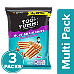 Too Yumm! Dahi Papdi Chaat Flavour Multigrain Chips 3 x 21 g Multipack
