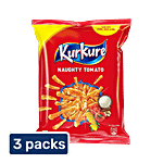 Kurkure Namkeen - Naughty Tomatoes 3X36 g Multipack