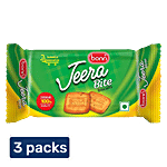 Bonn Jeera Bite Biscuits 3X76Ã‚Â g Multipack