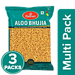 Haldiram's Namkeen - Aloo Bhujia (Del) 3X42 g Pouch Multipack